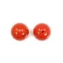 Coral Rojo Natural Redondo semiperforado 10mm x 1ud