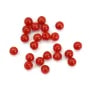 Corail Rouge Naturel goutte semi percé 5x14mm x 1pc