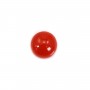 Cabochon Corail rouge Naturel rond 3mm x 1pc