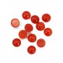 Cabochon Corail rouge Naturel rond 3mm x 1pc
