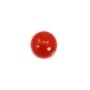 Cabochon Corail rouge Naturel rond 3mm x 1pc