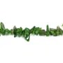 Tsavorite en forme chips x 80cm