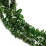 Tsavorite en forme chips x 80cm