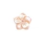 Nacre rose en fleur à 5 pétales 10mm x 1pc