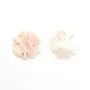 Nacre rose en forme de trèfle à 4 feuilles 13mm x 1pc