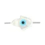 Nacre blanche en forme de main 8x10mm x 2pcs