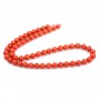 Coral Rojo Natural Redondo 3mm x 45cm