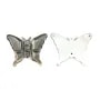 Nacre grise en forme de papillion 21x26mm x 1pc