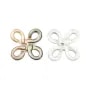 Nacre grise en noeud chinois 15mm x 1pc
