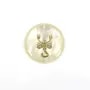 Pendentif Scorpion en nacre 20mm x 1pc