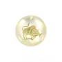 Pendant Taurus mother of pearl 20mm x 1pc