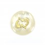 Pendentif Balance en nacre 20mm x 1pc