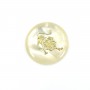 Pendentif Balance en nacre 20mm x 1pc