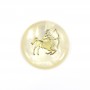 Pendentif Balance en nacre 20mm x 1pc
