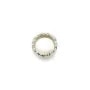 Serti en argent 925, pour cabochon rond de 3mm x 10pcs