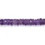 Ametista tonda heishi sfaccettata 6-7 mm x 41 cm