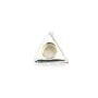 Perle Intercalaire triangle 3mm Argent 925 x 10pcs