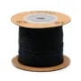 Fil polyester noir 0.5 mm x 5 m