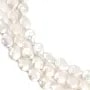 Perle d'eau douce baroque blanche x 40cm
