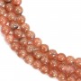Rhodochrosite Ovale 7x10mm x 40cm