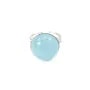 Bague réglable support rond 16mm Argent 925 x 1pc