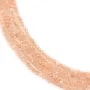 Pierre de lune orange rond facetté 2mm x 40cm