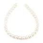 Perle de culture d'eau douce, blanche, ronde 11-13mm, AA x 40cm