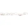 Perle de culture d'eau douce, blanche, keshi, 12-14mm x 38cm