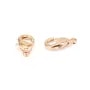  Lobster clasp by "flash" Gold on brass  7x15mm  x 5pcs