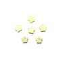 Intercalaire fleur dorée sur laiton2.5x5mm x 10pcs
