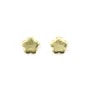 Intercalaire fleur plaquée par "flash" or sur laiton2.5x5mm x 10pcs