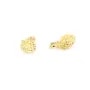 Pampille couronne dorée sur laiton 5.5x6mm x 10pcs