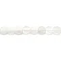 Pierre de lune ronde plate facette 4mm x 40cm