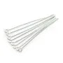 Pin in metal, with an open ring head, 0.6 * 30mm x 200pcs