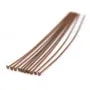 Head pin bronze tone x 38mm x 20pcs