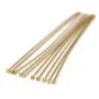 Head pin bronze tone x 38mm x 20pcs