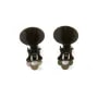 Clip support à coller, de couleur laiton, pour cabochon de 15mm x 8pcs