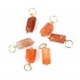 Pendentif Agate Botswana Baroque - Gold Filled  x 1pc