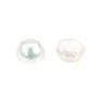 Perle de culture de mer du sud, blanche, Mabé 14.5-15mm x 1pc