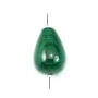 Malachite Goutte 8x12mm x 1pc