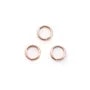 Anneaux ouvert en gold filled 14 carats rosé 0.64x6mm x 10pcs