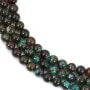 Chrysocolla round 8mm x 40cm
