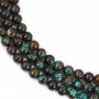 Chrysocolla round 6mm x 40cm