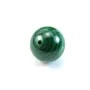 Malachite, percé d'un côté, rond 12mm x 1pc