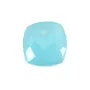 Pendant blue chalcedony faceted 10mm x 1pc