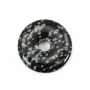 Dount obsidienne flacon de neige 30mmx6mmx4.8mm