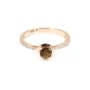 Bague tourmaline en argent 925 rhodié x 1pc