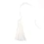 Pompon en coton blanc 30mm x 1pc