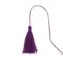 Dark purple pompon in cotton 30mm x 1pc