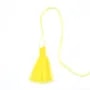 Pompon en coton jaune 30mm x 1pc